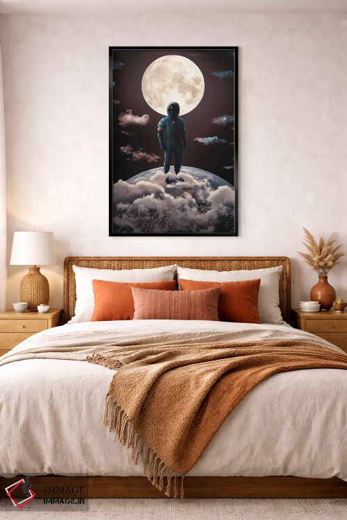 تابلو دکوراتیو مهتاب اثر ماریشا بکر - D4B