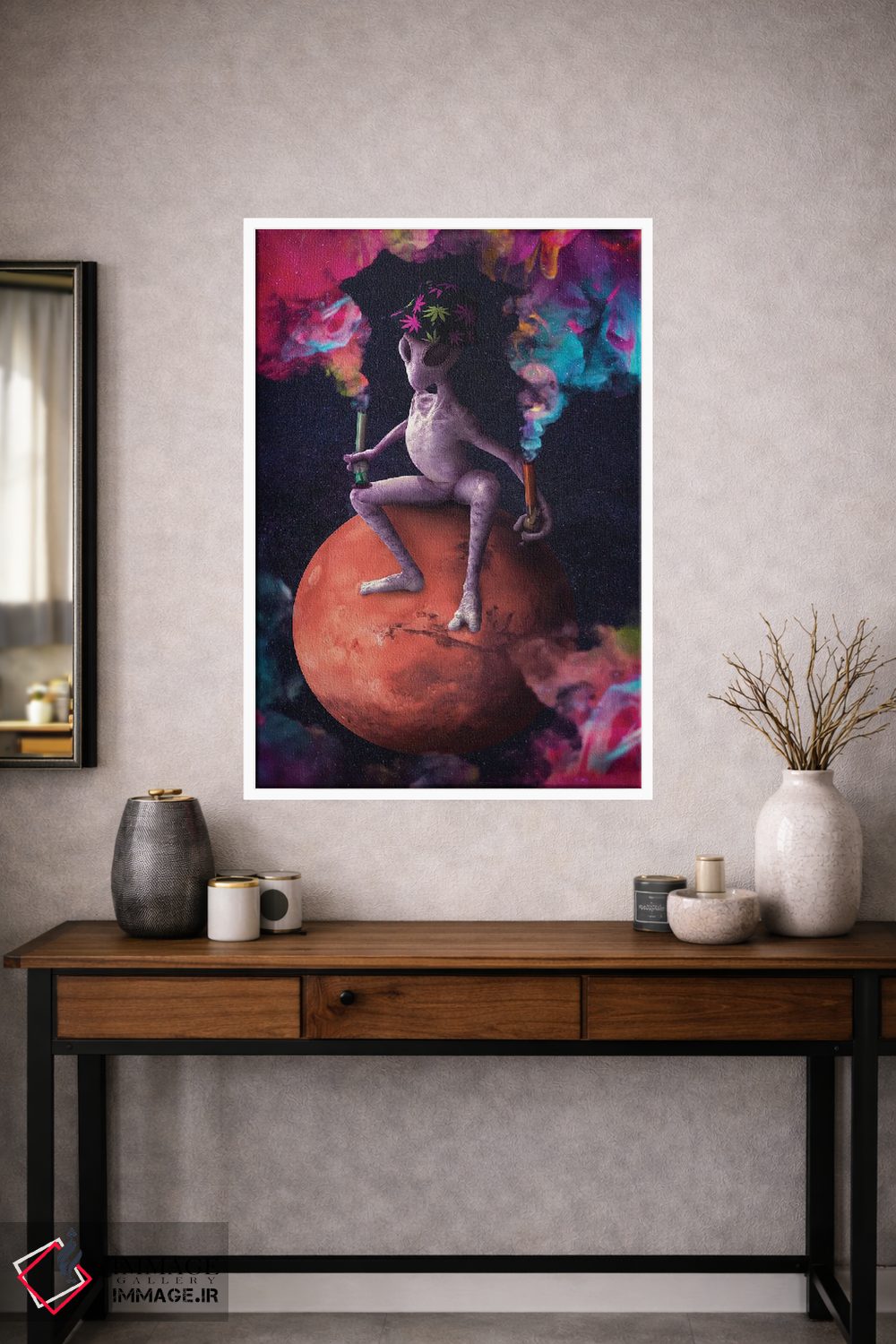 تابلو دکوراتیو شیرین ترین طعم اثر ماریشا بکر - D1W