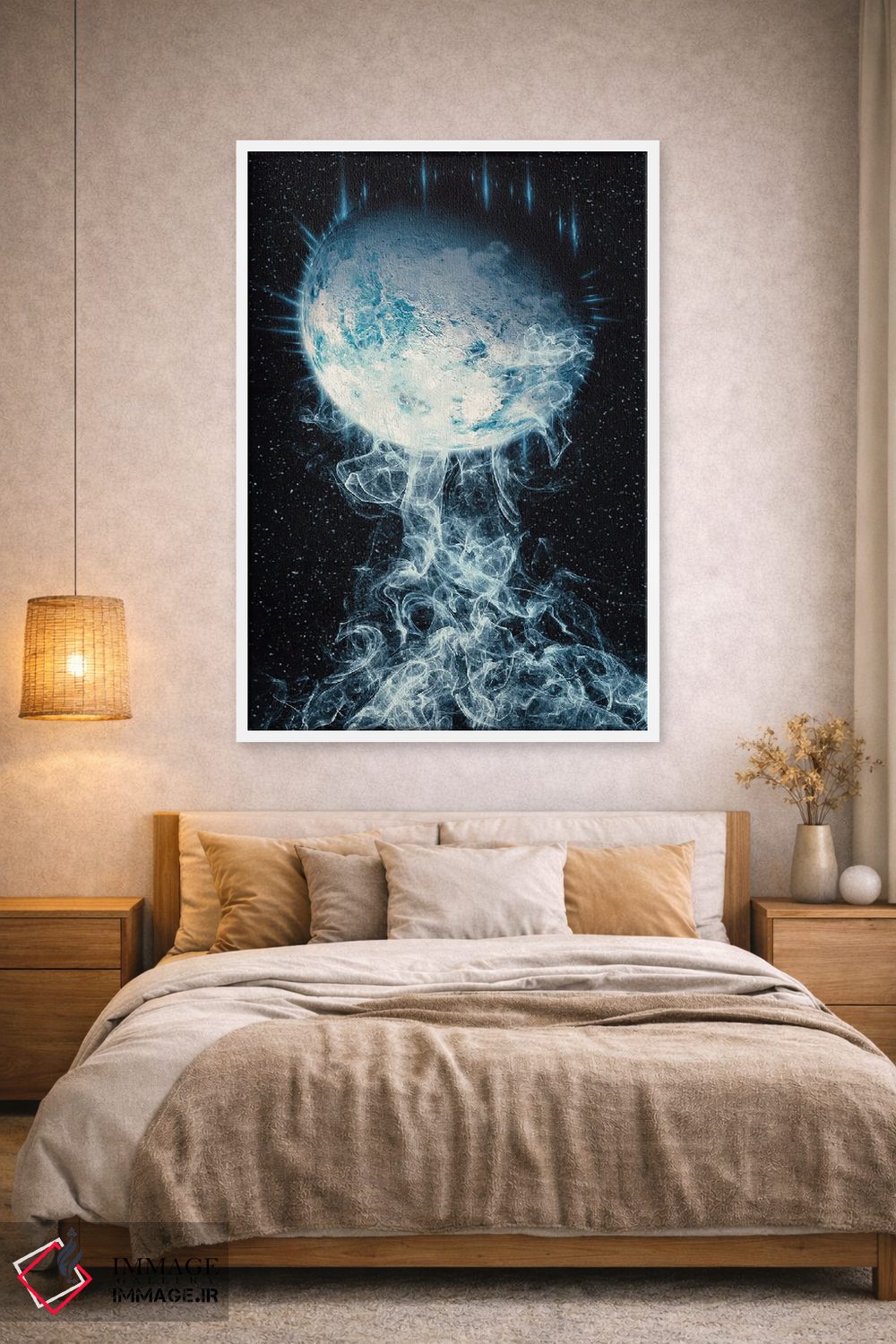 تابلو دکوراتیو کره اثر ماریشا بکر - D1W