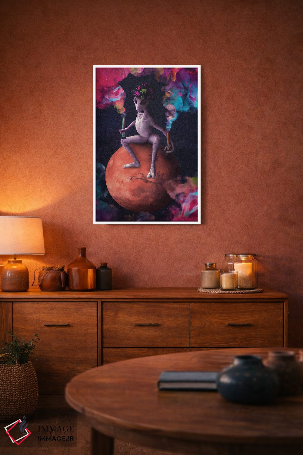 تابلو دکوراتیو شیرین ترین طعم اثر ماریشا بکر - D4W