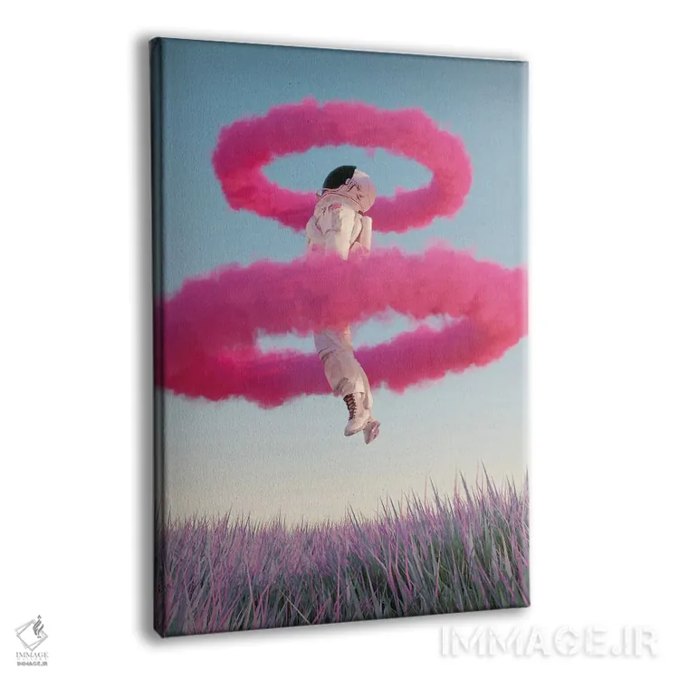 تابلو دکوراتیو ارتفاع اثر ماریشا بکر - نمای پرسپکتیو محصول