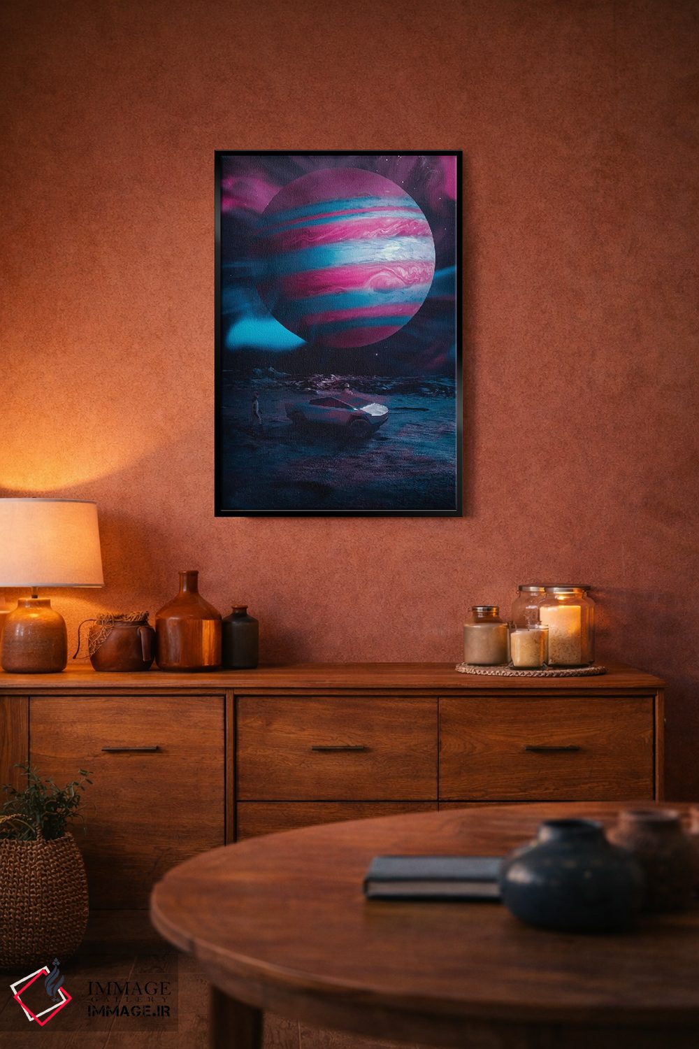 تابلو دکوراتیو تسلا اثر ماریشا بکر - D5B