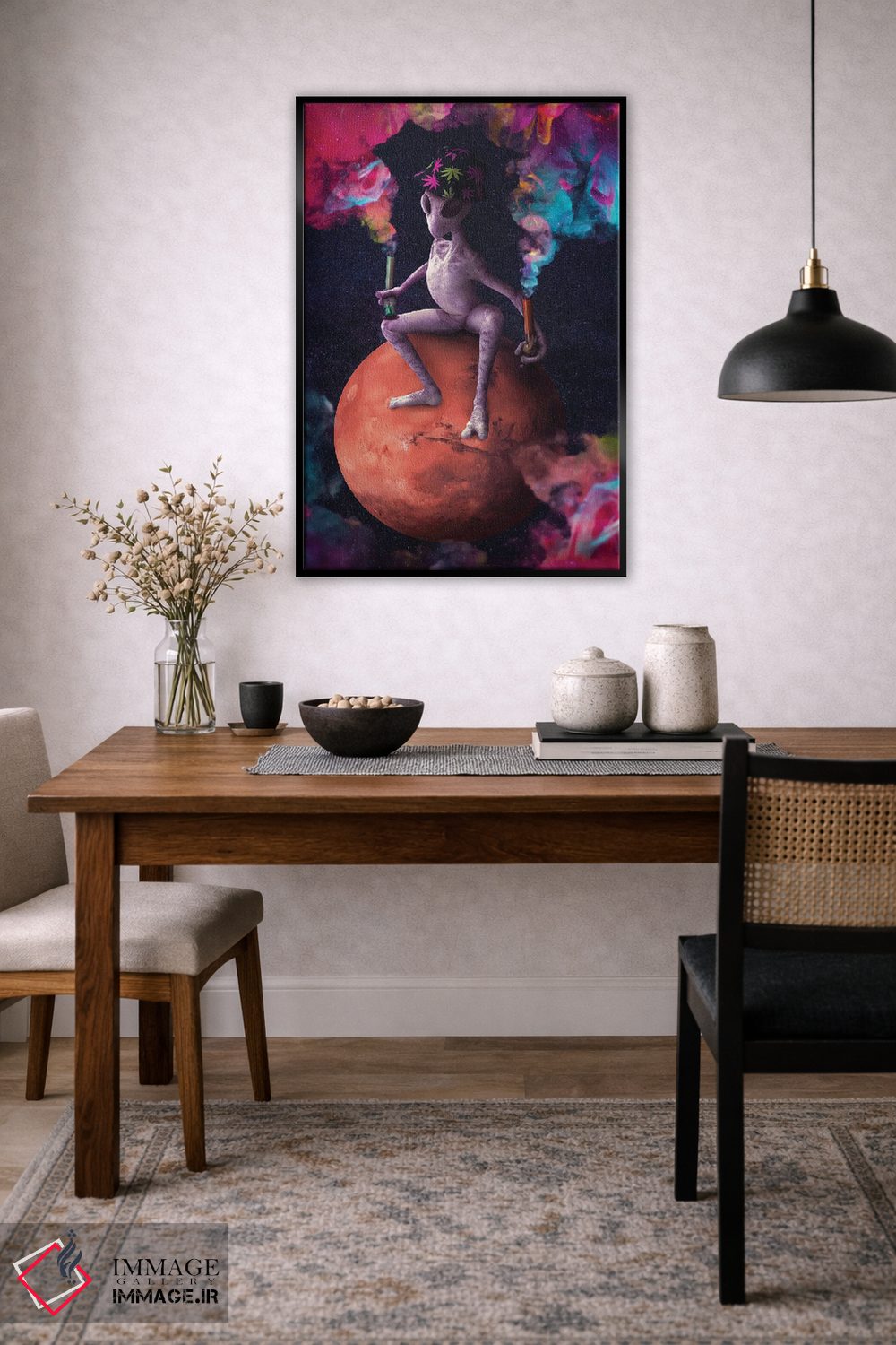 تابلو دکوراتیو شیرین ترین طعم اثر ماریشا بکر - D6B