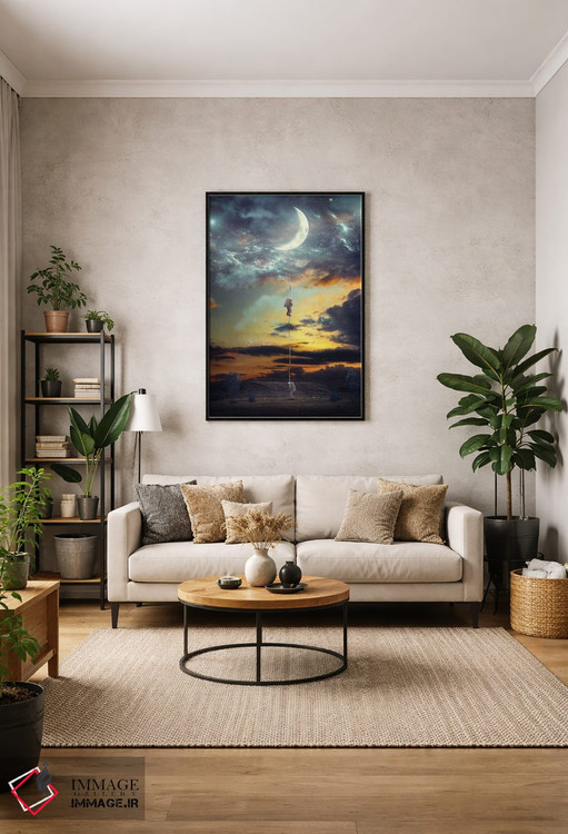 تابلو دکوراتیو صعود ۲ اثر ماریشا بکر - D1B