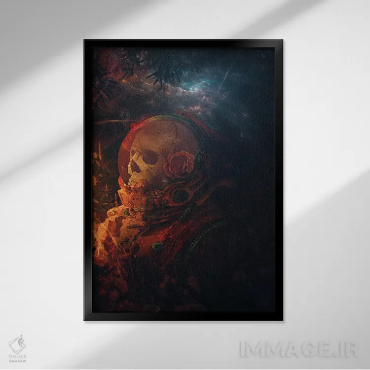 تابلو دکوراتیو ما هنوز باور داریم اثر ماریشا بکر - نمای قابدار مشکی