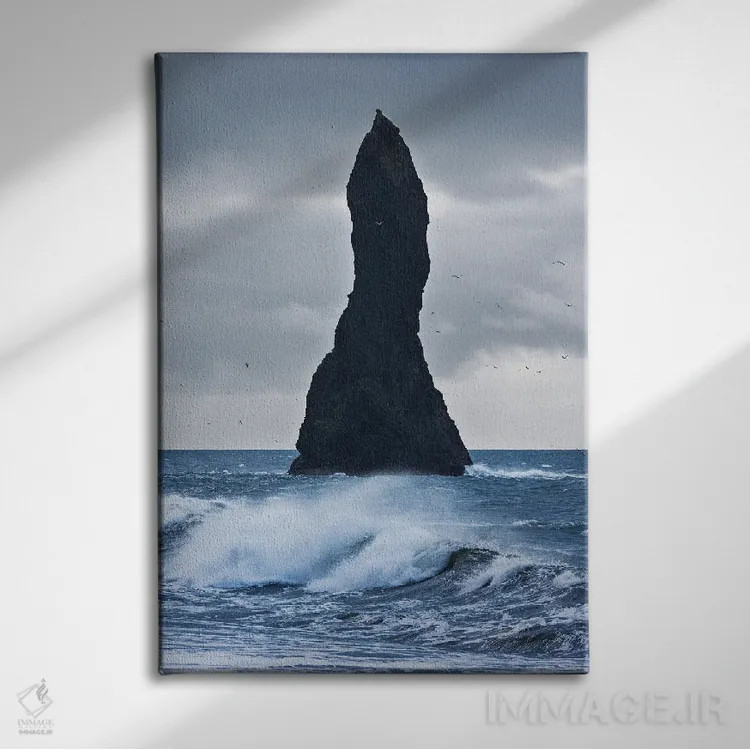 تابلو دکوراتیو ویک اثر مائورو باتیستلی - نمای روبهرو روی دیوار