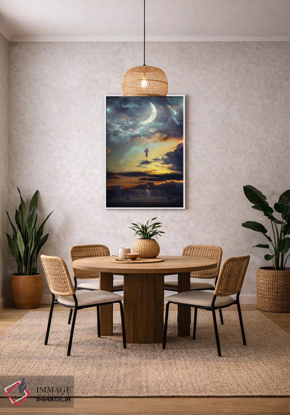 تابلو دکوراتیو صعود ۲ اثر ماریشا بکر - D4W