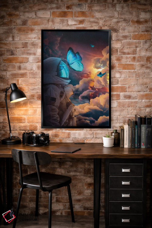 تابلو دکوراتیو پروانه اجتماعی اثر ماریشا بکر - D5B