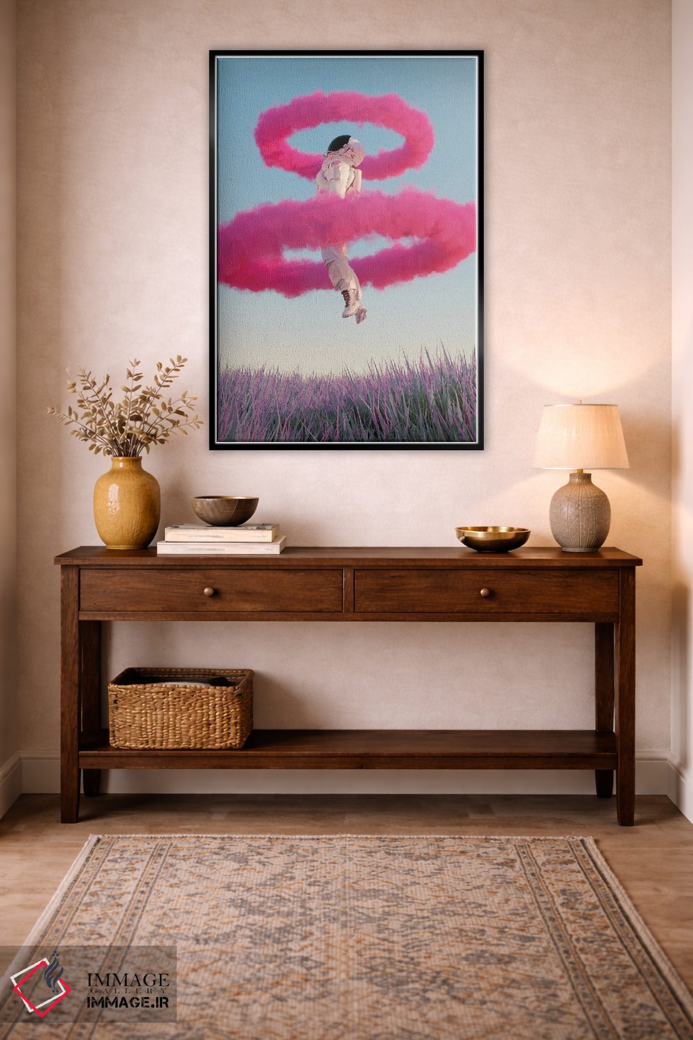 تابلو دکوراتیو ارتفاع اثر ماریشا بکر - D4B