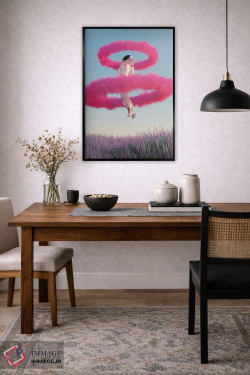 تابلو دکوراتیو ارتفاع اثر ماریشا بکر - D5B