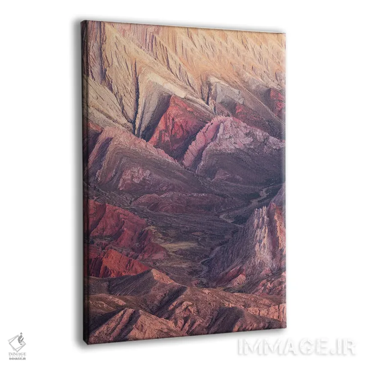 تابلو دکوراتیو سرزمین پیکان اثر مائورو باتیستلی - نمای پرسپکتیو محصول