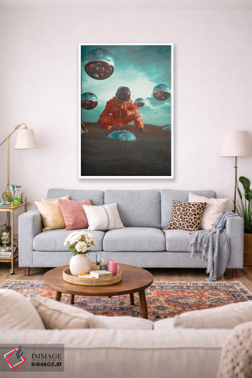 تابلو دکوراتیو انعکاس ها اثر ماریشا بکر - D1W