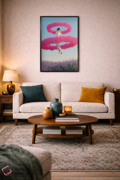 تابلو دکوراتیو ارتفاع اثر ماریشا بکر - D6B