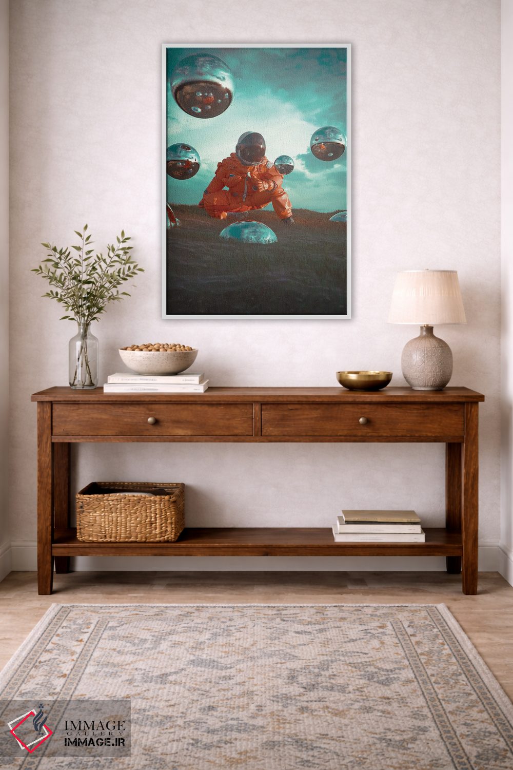 تابلو دکوراتیو انعکاس ها اثر ماریشا بکر - D2W