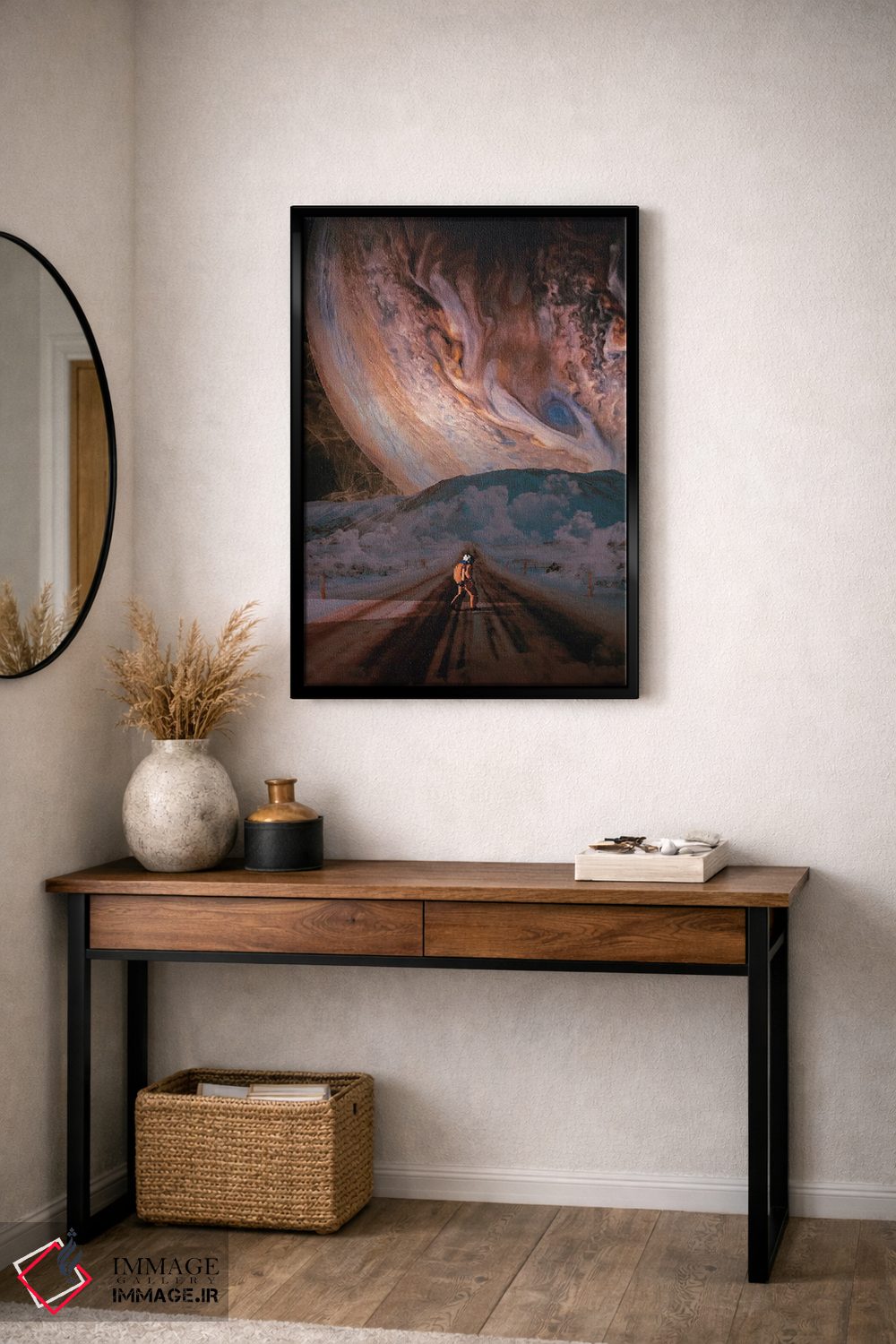 تابلو دکوراتیو سرگردان اثر ماریشا بکر - D3B