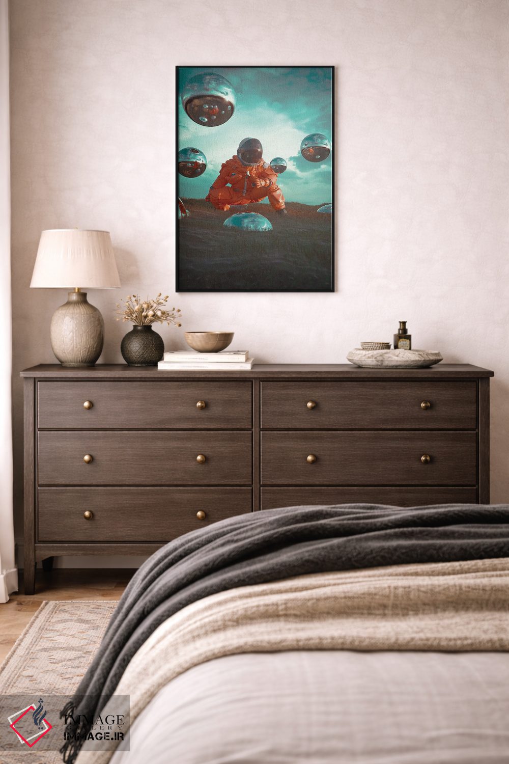 تابلو دکوراتیو انعکاس ها اثر ماریشا بکر - D4B