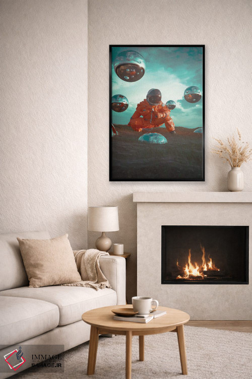 تابلو دکوراتیو انعکاس ها اثر ماریشا بکر - D6B