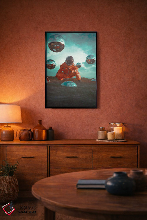 تابلو دکوراتیو انعکاس ها اثر ماریشا بکر - D5B