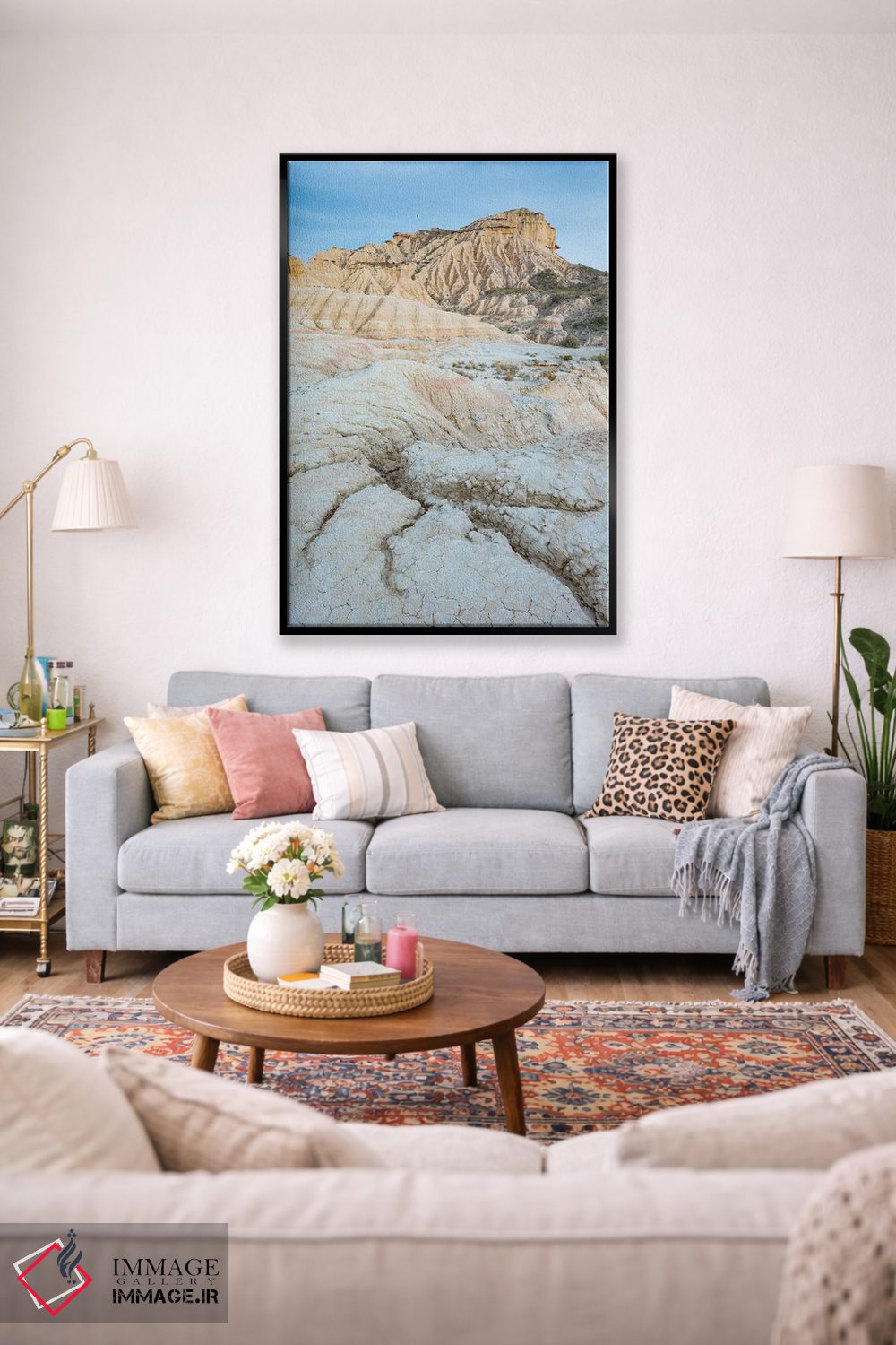 تابلو دکوراتیو ترک اثر مائورو باتیستلی - D2B