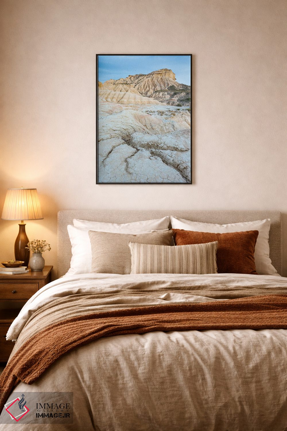 تابلو دکوراتیو ترک اثر مائورو باتیستلی - D6B