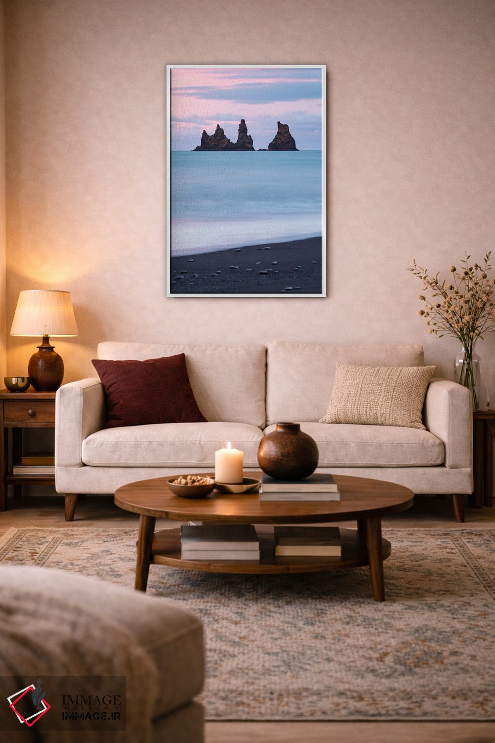 تابلو دکوراتیو زیبایی ویک اثر مائورو باتیستلی - D2W