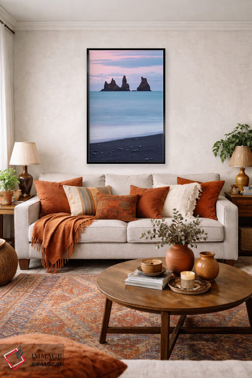 تابلو دکوراتیو زیبایی ویک اثر مائورو باتیستلی - D4B