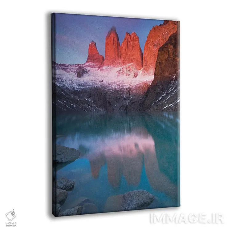 تابلو دکوراتیو انعکاس برج اثر مائورو باتیستلی - نمای پرسپکتیو محصول