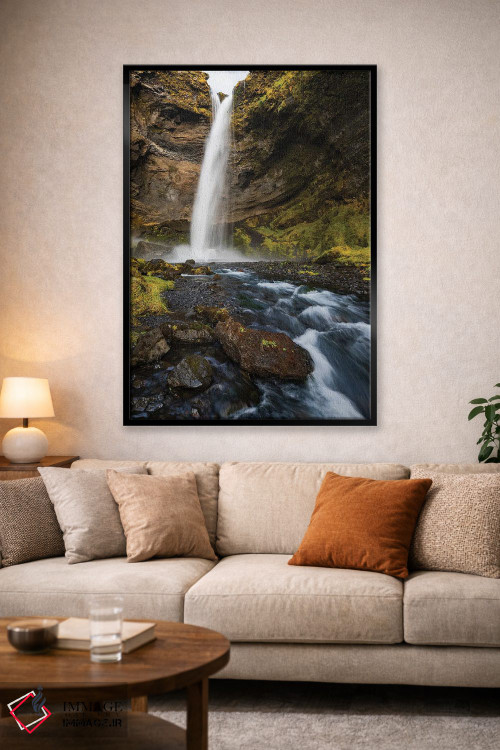 تابلو دکوراتیو زیبایی پنهان اثر مائورو باتیستلی - D1B