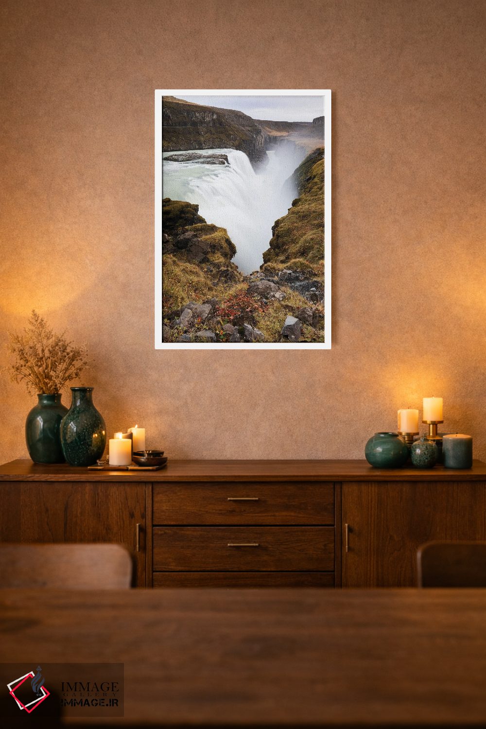 تابلو دکوراتیو گول فوس اثر مائورو باتیستلی - D1W