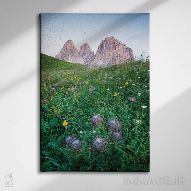 تابلو دکوراتیو گردنه سلا اثر مائورو باتیستلی - نمای روبهرو روی دیوار