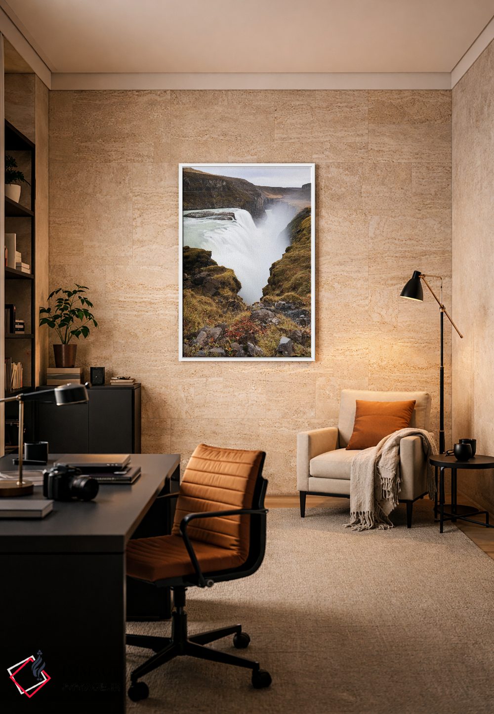 تابلو دکوراتیو گول فوس اثر مائورو باتیستلی - D5W