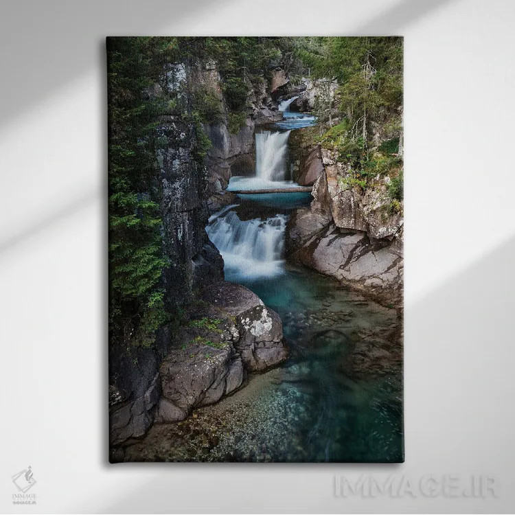 تابلو دکوراتیو خالص اثر مائورو باتیستلی - نمای روبهرو روی دیوار