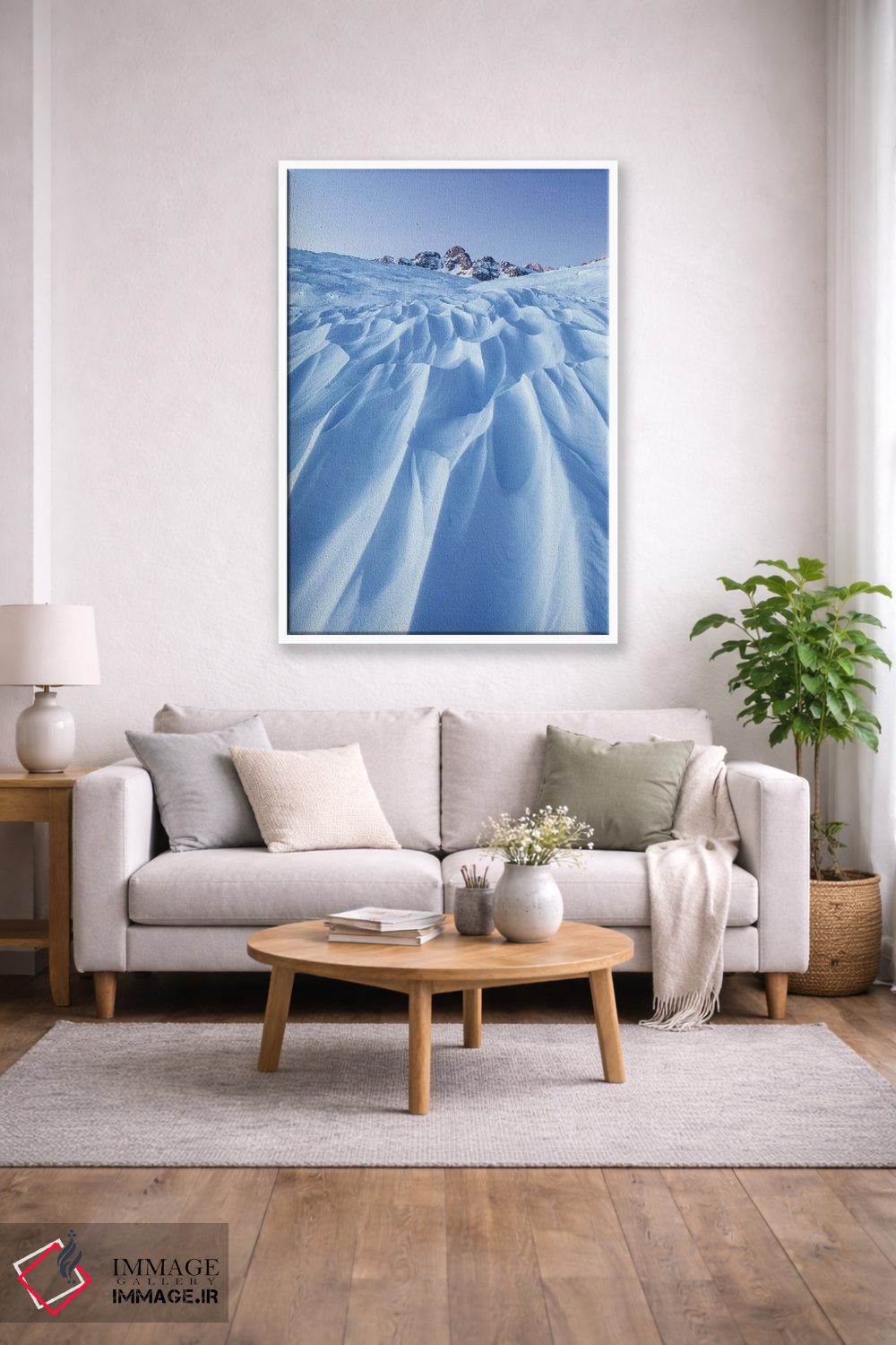 تابلو دکوراتیو حاکمیت باد اثر مائورو باتیستلی - D1W