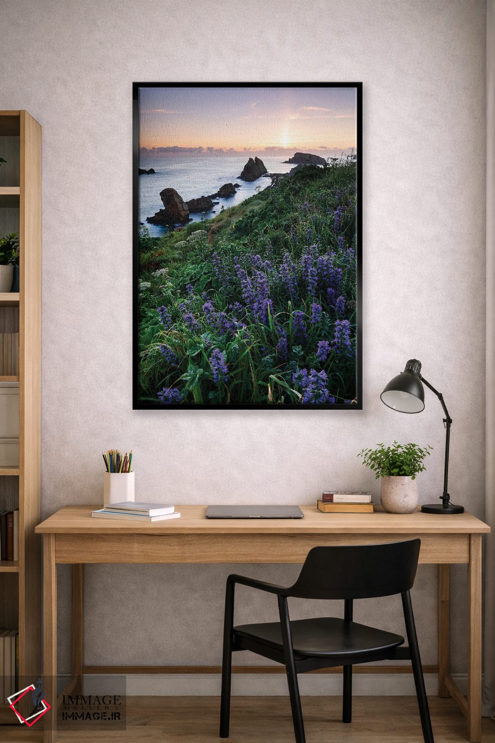 تابلو دکوراتیو طلوع شکوفا اثر مائورو باتیستلی - D1B