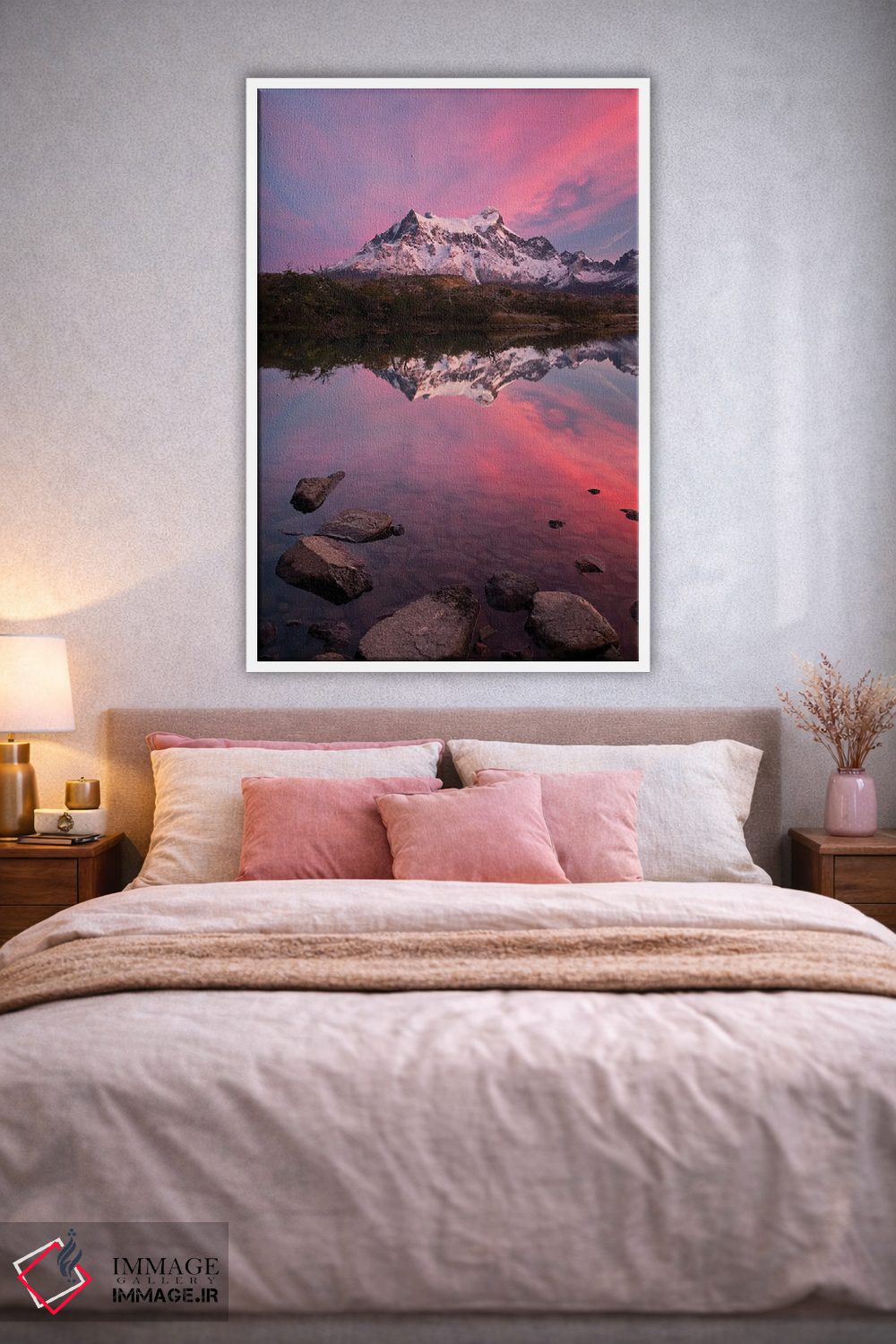 تابلو دکوراتیو طلوع پاتاگونیا اثر مائورو باتیستلی - D1W