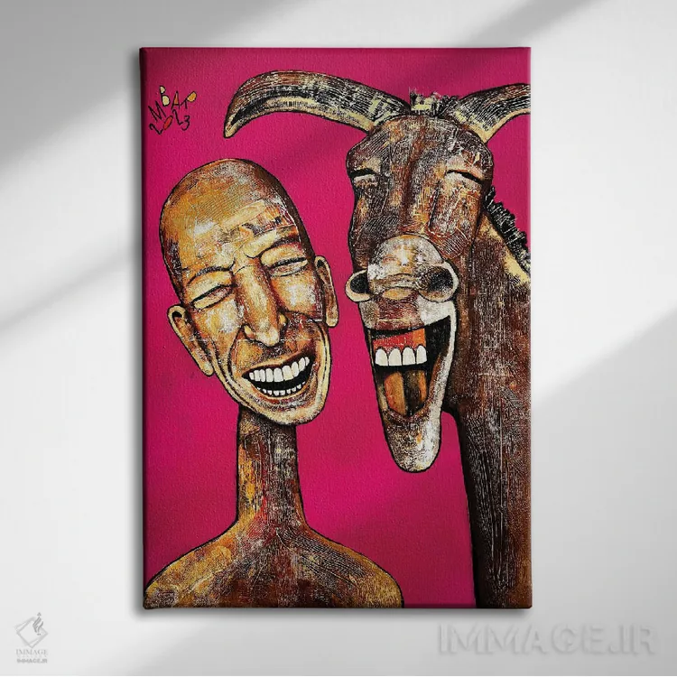 تابلو دکوراتیو چه دنیای شگفت انگیزی اثر میخائیل بارانوفسکی - نمای روبهرو روی دیوار