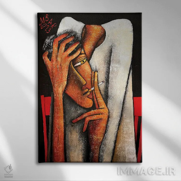 تابلو دکوراتیو این نیز بگذرد اثر میخائیل بارانوفسکی - نمای روبهرو روی دیوار