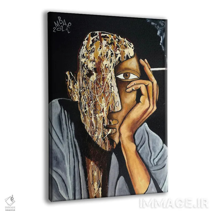 تابلو دکوراتیو کاپوچینو اثر میخائیل بارانوفسکی - نمای پرسپکتیو محصول