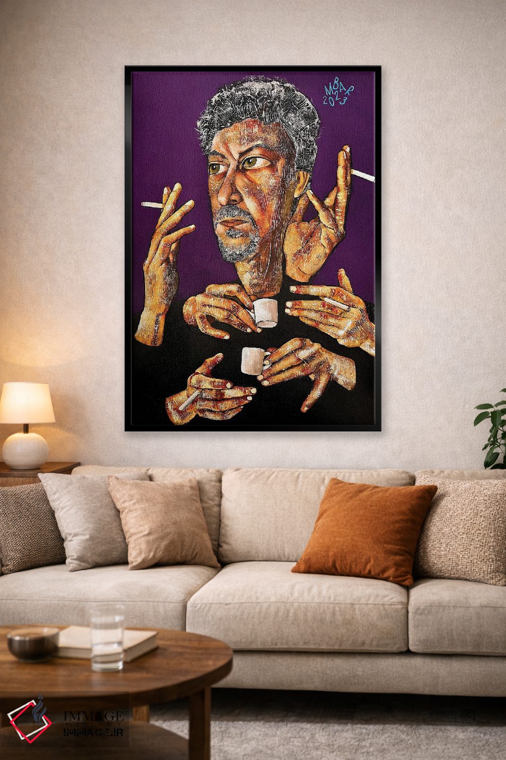 تابلو دکوراتیو گم شده در زمان اثر میخائیل بارانوفسکی - D1B