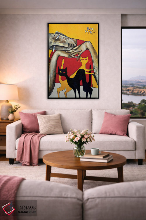 تابلو دکوراتیو تخیل مهار شده اثر میخائیل بارانوفسکی - D3B