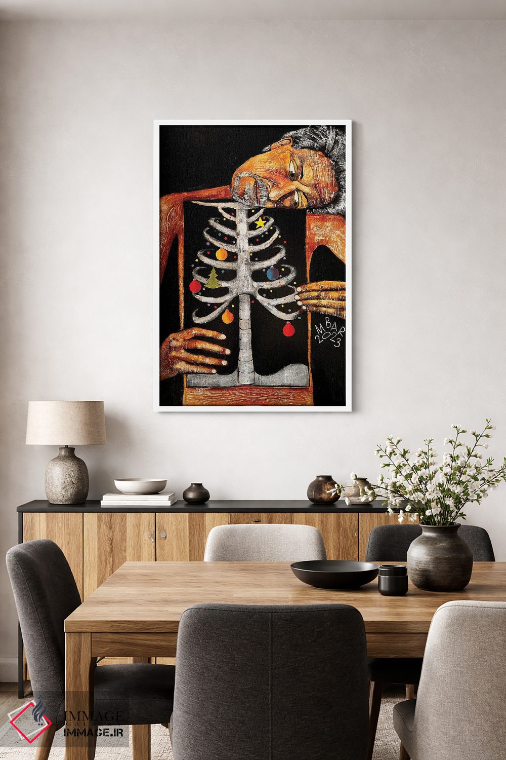 تابلو دکوراتیو ضیافتی که همیشه با توست اثر میخائیل بارانوفسکی - D2W