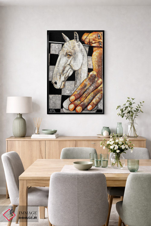 تابلو دکوراتیو بازی هایی که مردم انجام می دهند اثر میخائیل بارانوفسکی - D6B