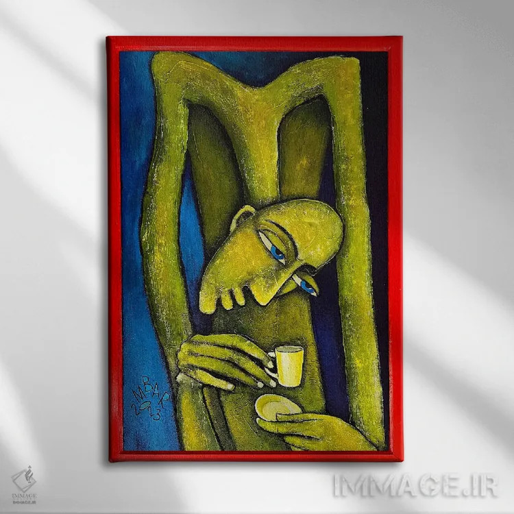 تابلو دکوراتیو لونگو اثر میخائیل بارانوفسکی - نمای روبهرو روی دیوار