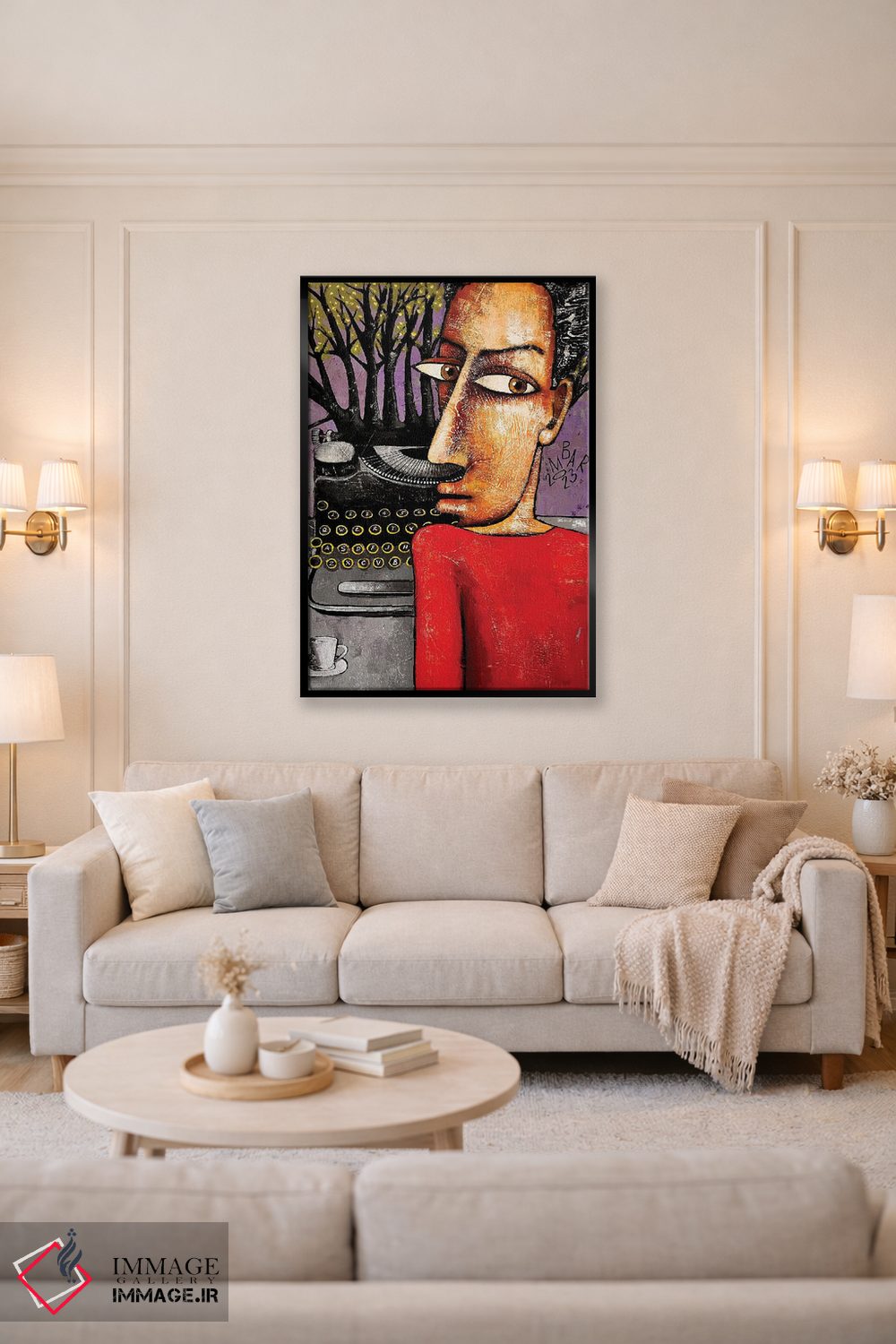 تابلو دکوراتیو جنگل عمیق اثر میخائیل بارانوفسکی - D5B