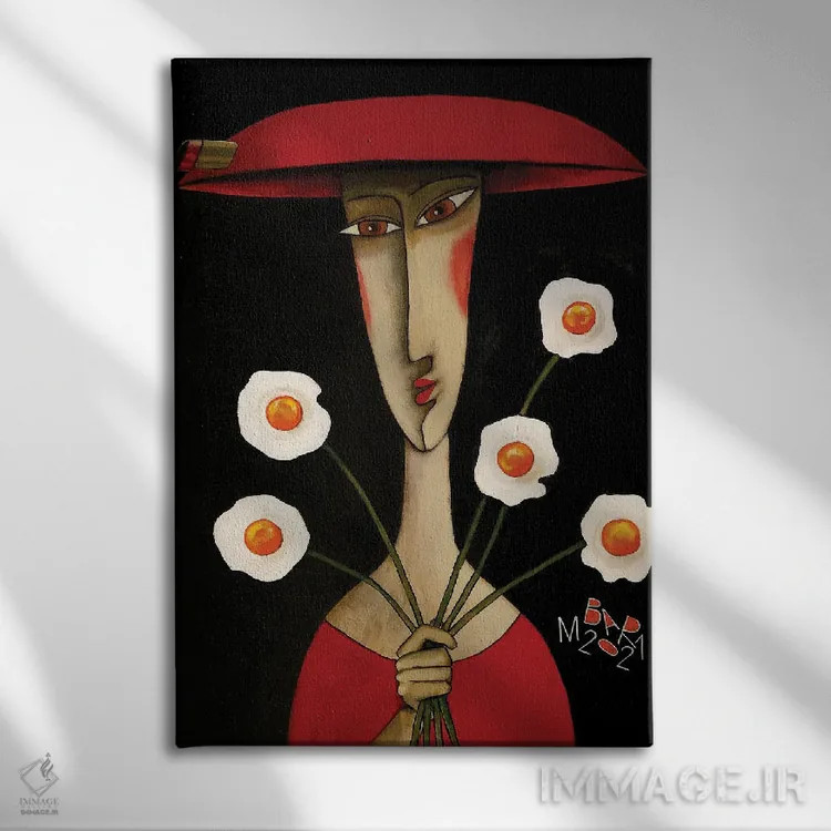 تابلو دکوراتیو تخم نمایی اثر میخائیل بارانوفسکی - نمای روبهرو روی دیوار