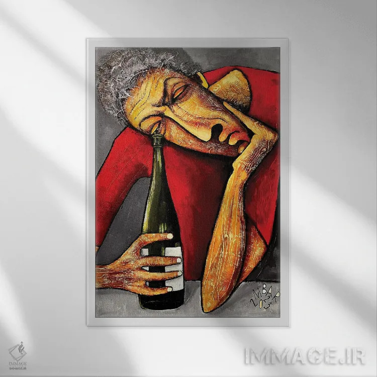 تابلو دکوراتیو ژرفا اثر میخائیل بارانوفسکی - نمای قابدار سفید