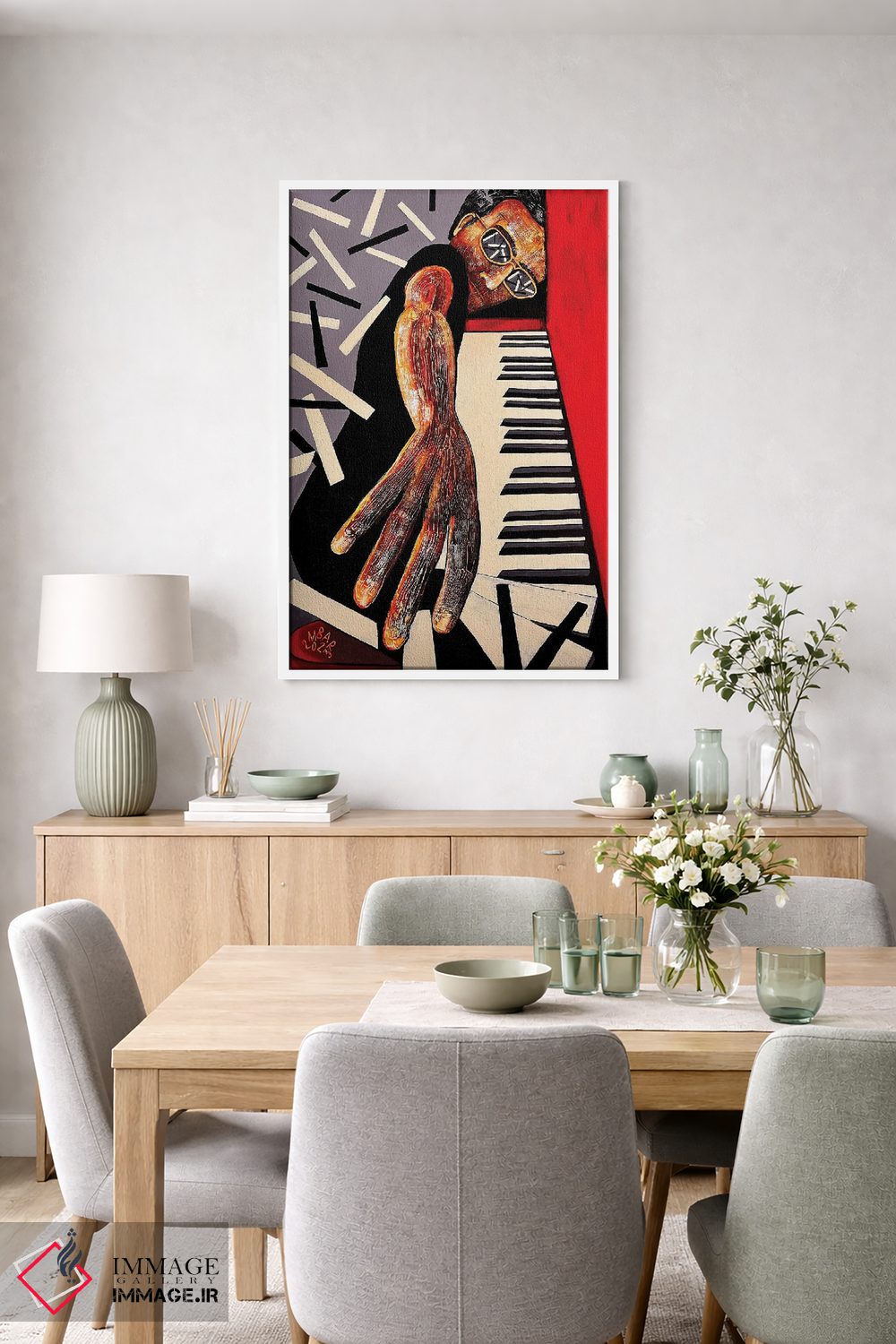 تابلو دکوراتیو گلیساندو اثر میخائیل بارانوفسکی - D6W