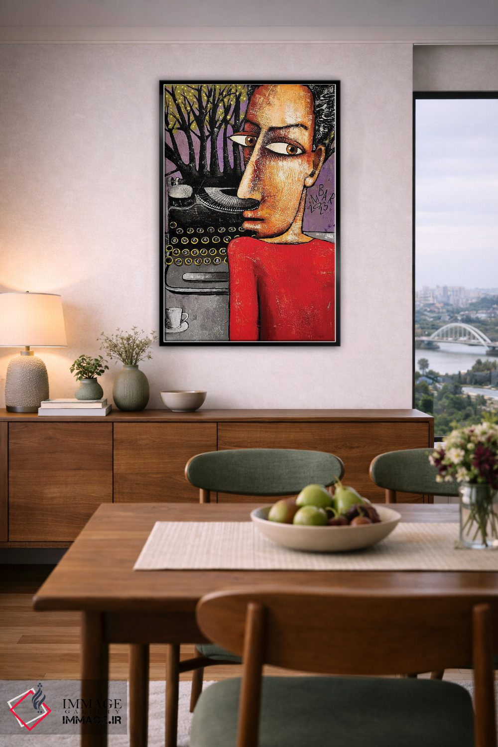 تابلو دکوراتیو جنگل عمیق اثر میخائیل بارانوفسکی - D6B