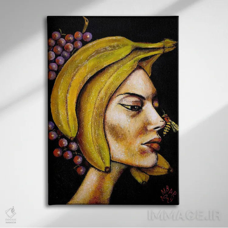 تابلو دکوراتیو خودت باش زنبور! اثر میخائیل بارانوفسکی - نمای روبهرو روی دیوار