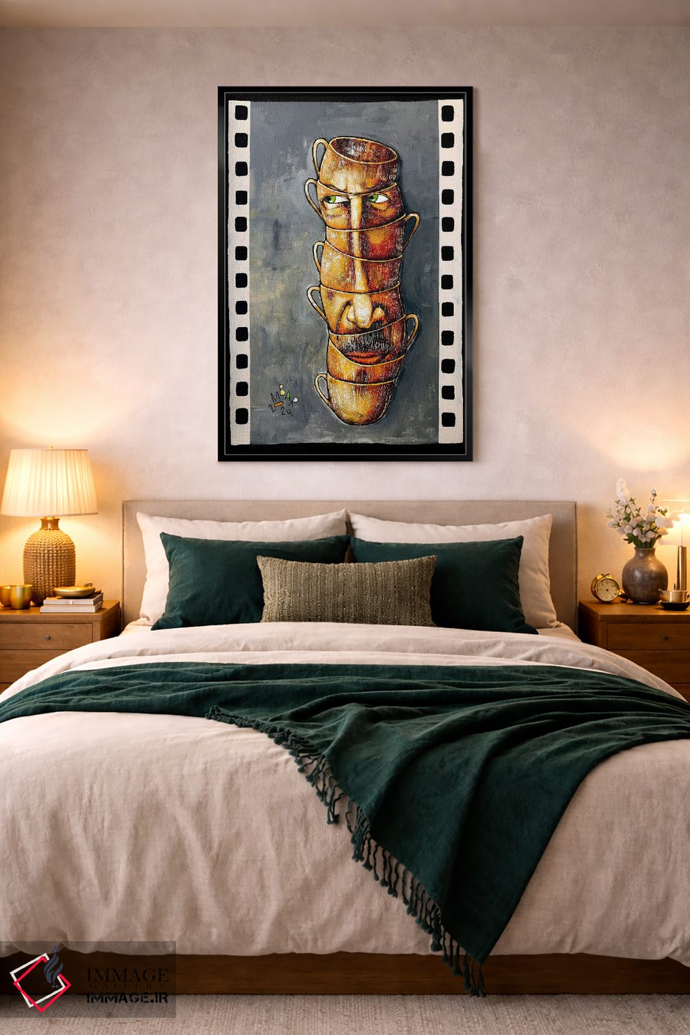 تابلو دکوراتیو فریم بیست وپنجم اثر میخائیل بارانوفسکی - D4B